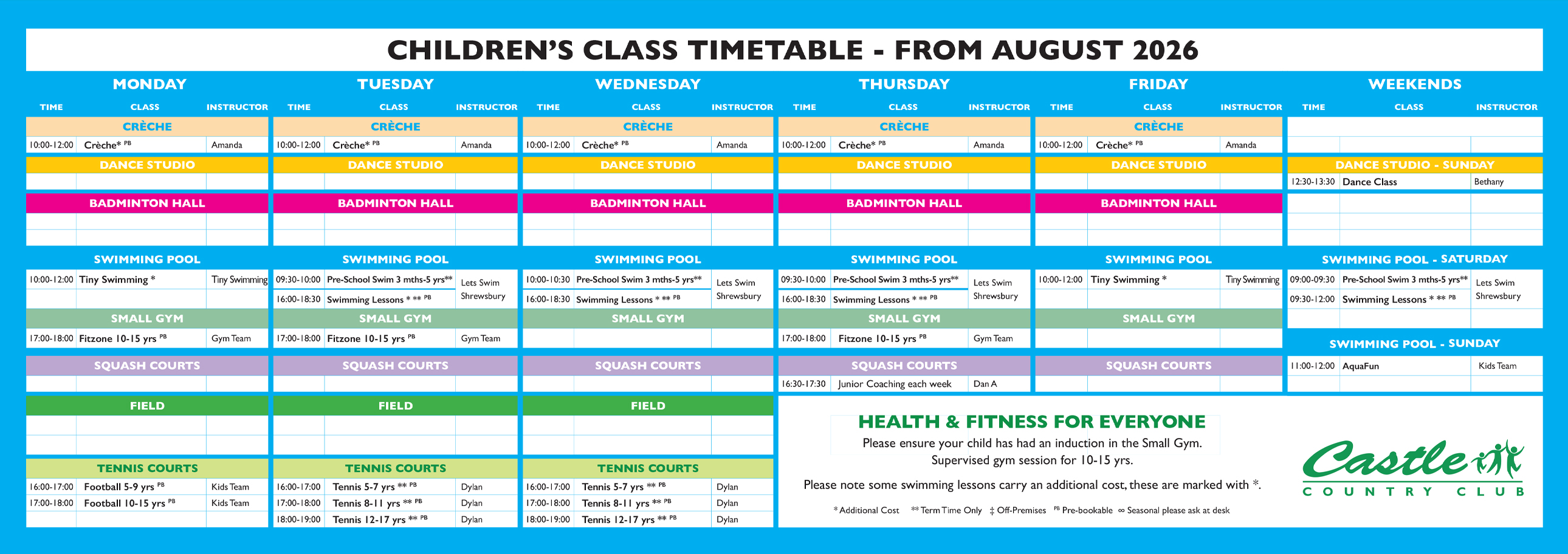 CCC Timetable Kids AUG 2026