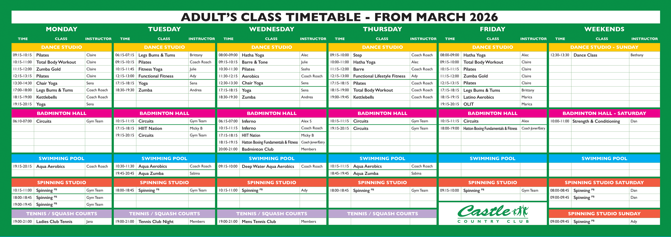 CCC Timetable Adults Mar 2026